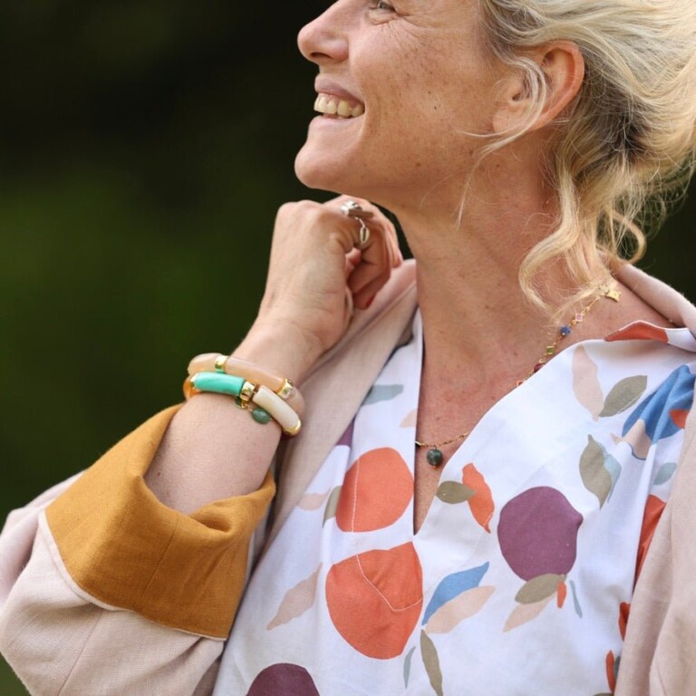 mile mila - Bracelet Halo Jardin Solaire – Lot de 2