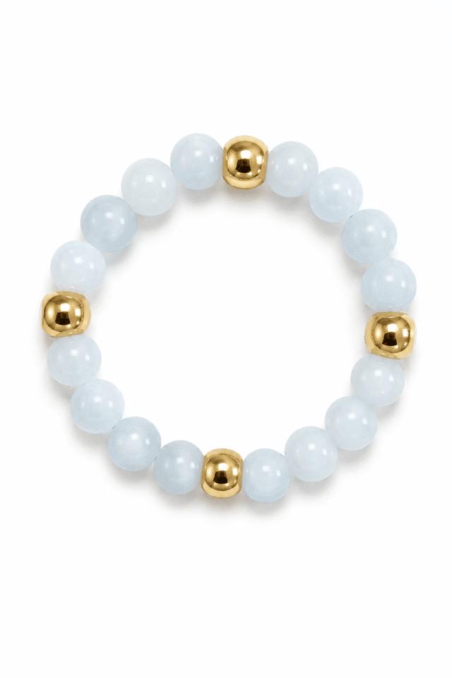 NEIJE - Bracelet Aigue-Marine – Le Chant des Vagues