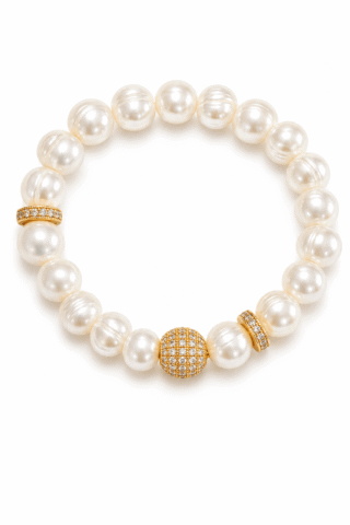 Bracelet Perles d’eau douce – La Part des Anges par la marque NEIJE NEIJE - Bracelet Perles d’eau douce – La Part des Anges