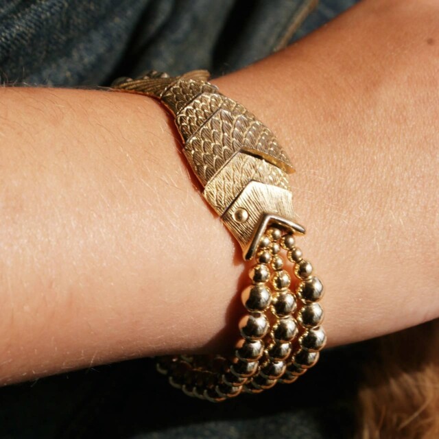 NEIJE - Bracelet Poisson Majestic Gefilte – L (poignet de 17 à 19 cm)
