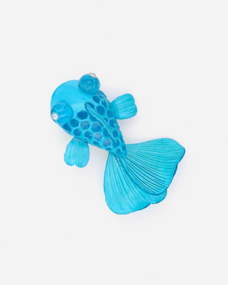 Ciléa Paris - Broche Koï Poisson – Blanc