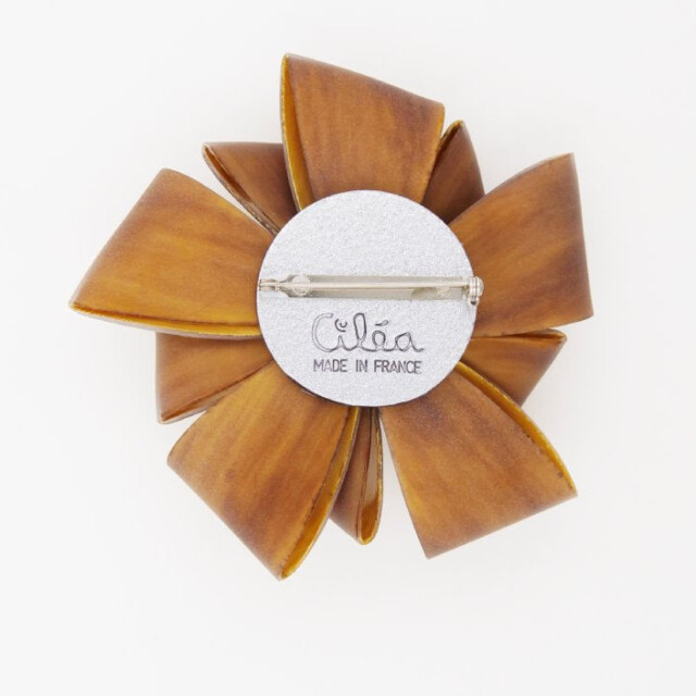 Ciléa Bijoux - Broche Ambre – Bleuet