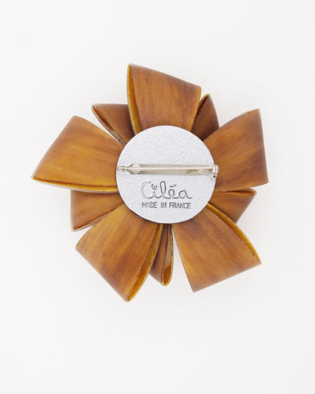 Ciléa Bijoux - Broche Ambre – Bleuet