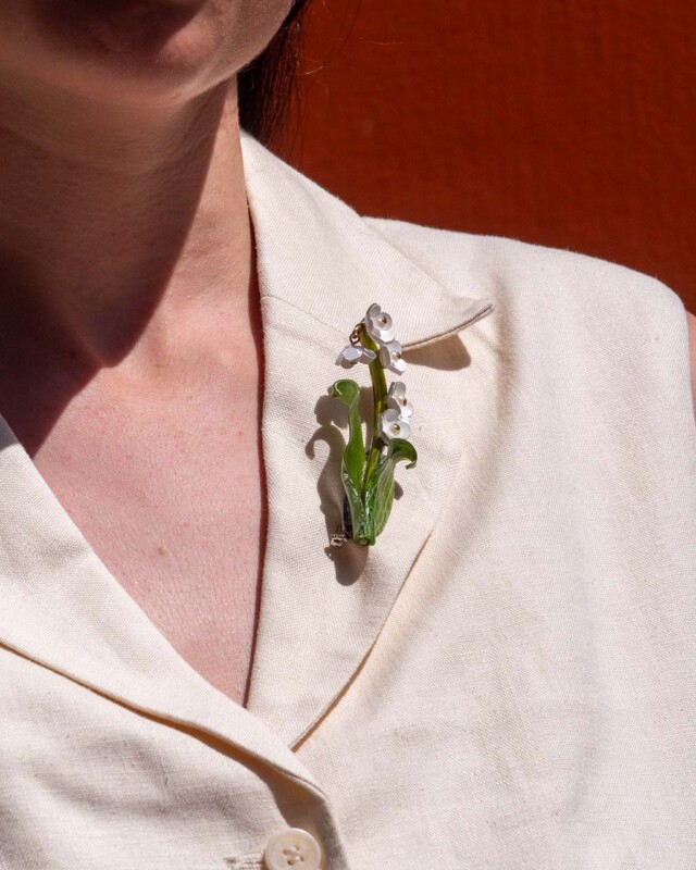 Ciléa Paris - Broche Muguet – Sans / Grand