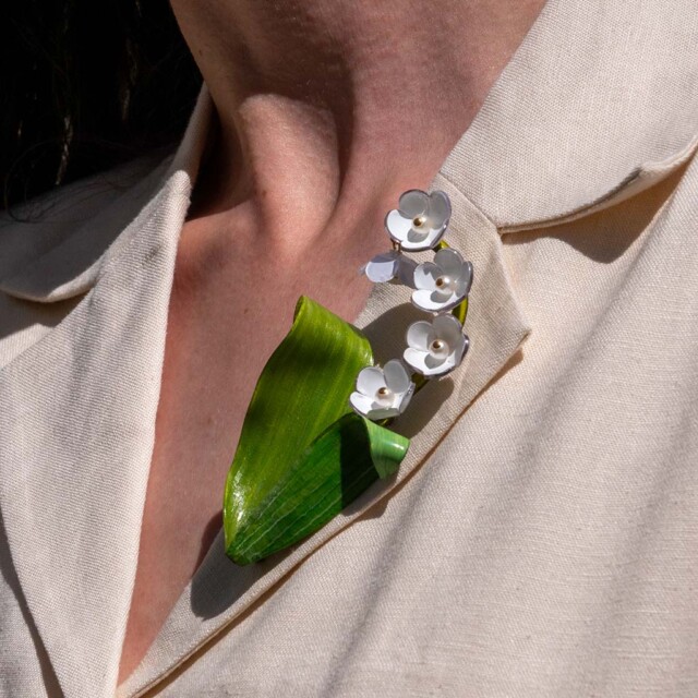 Ciléa Paris - Broche Muguet – Sans / Grand