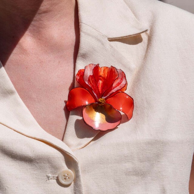 Ciléa Paris - Broche Yvette - Petit – Vert
