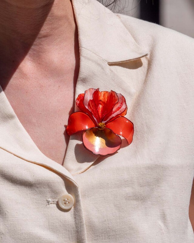 Ciléa Paris - Broche Yvette - Petit – Vert
