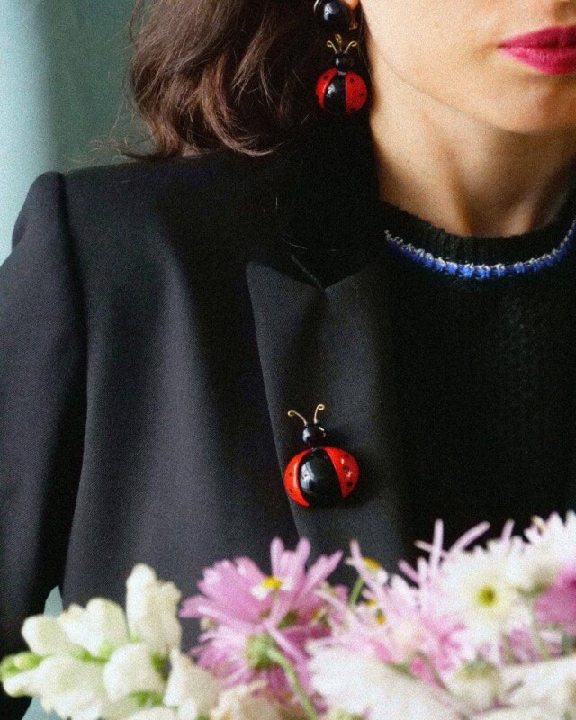 Ciléa Paris - Broche coccinelle Belle - 3 tailles – Petit