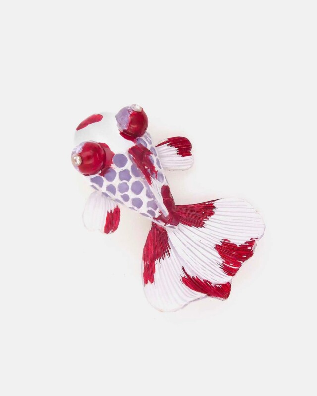 Ciléa Paris - Broche Koï Poisson – Turquoise clair