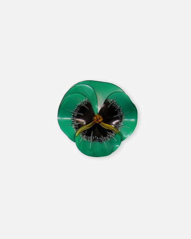 Ciléa Paris - Broche Pensée - Petit – Rouge