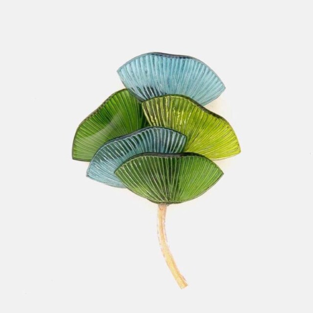Ciléa Paris - Broche Ebisu – Violet