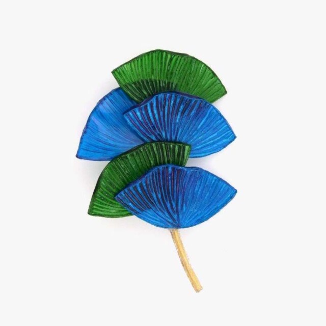 Ciléa Paris - Broche Ebisu – Vert
