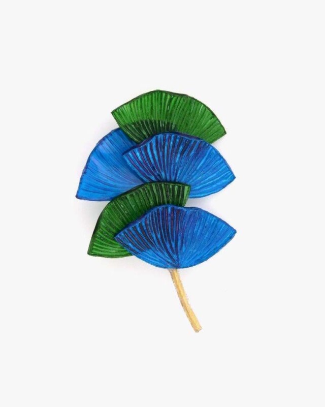 Ciléa Paris - Broche Ebisu – Vert