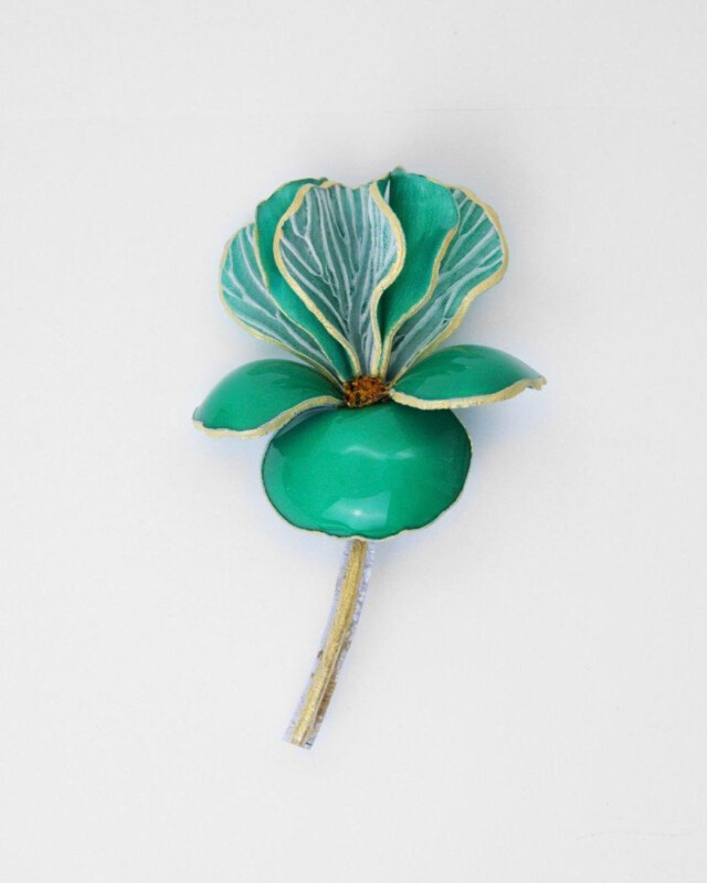 Ciléa Paris - Broche Iris – effet satin
