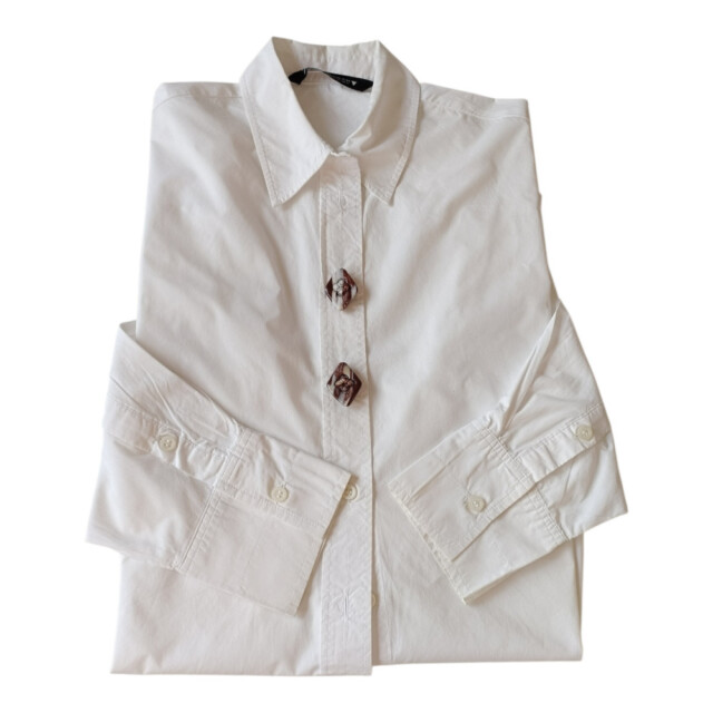 L’Atelier de Patricia - Cache bouton - Choco-Marbré – Beige - chocolat