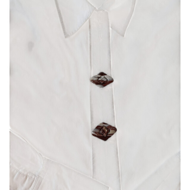 L’Atelier de Patricia - Cache bouton - Choco-Marbré – Beige - chocolat
