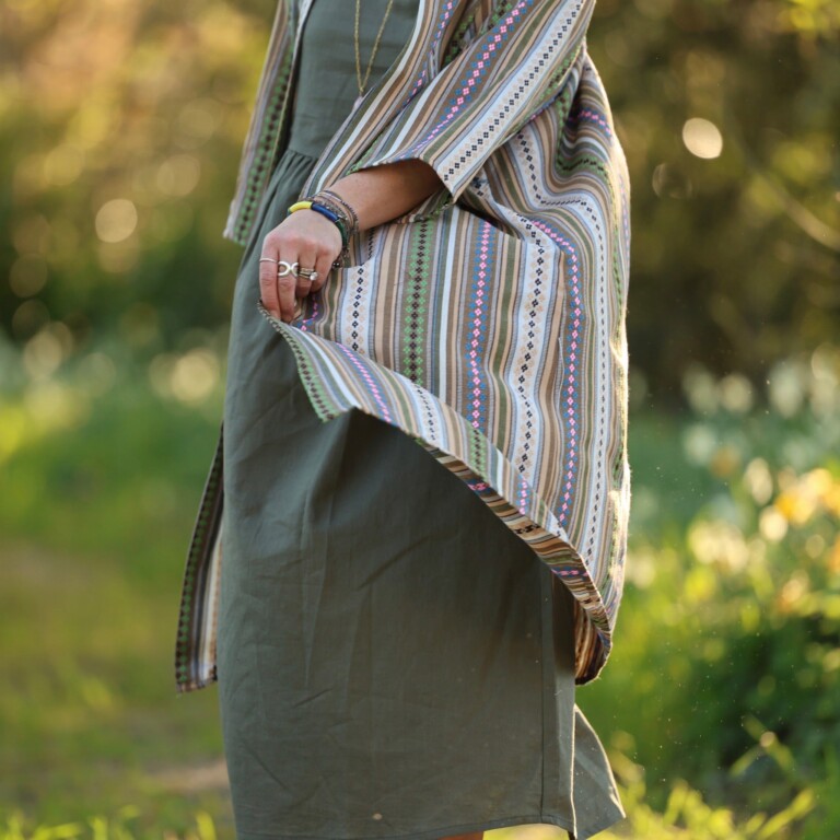 Meta SS25 - Calixte - Jacquard Ethnique Chic – Taille unique