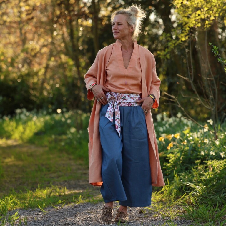 Meta SS25 - Calixte - Lin abricot – Taille unique