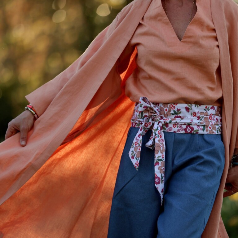 Meta SS25 - Calixte - Lin abricot – Taille unique