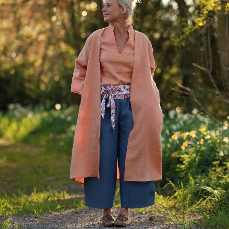Meta SS25 - Calixte - Lin abricot – Taille unique
