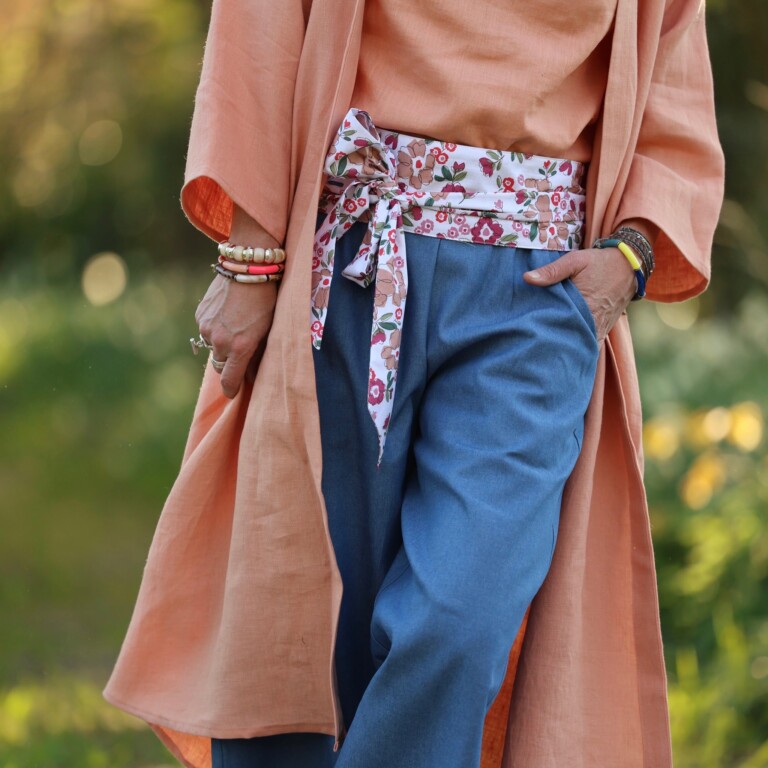 Meta SS25 - Calixte - Lin abricot – Taille unique