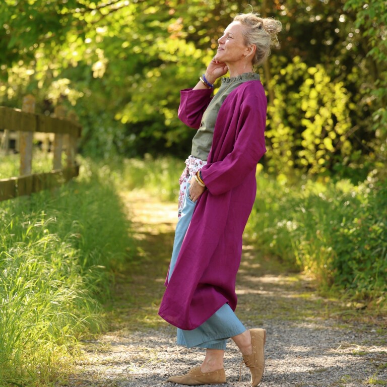 Meta SS25 - Calixte - Lin bougainvillier – Taille unique