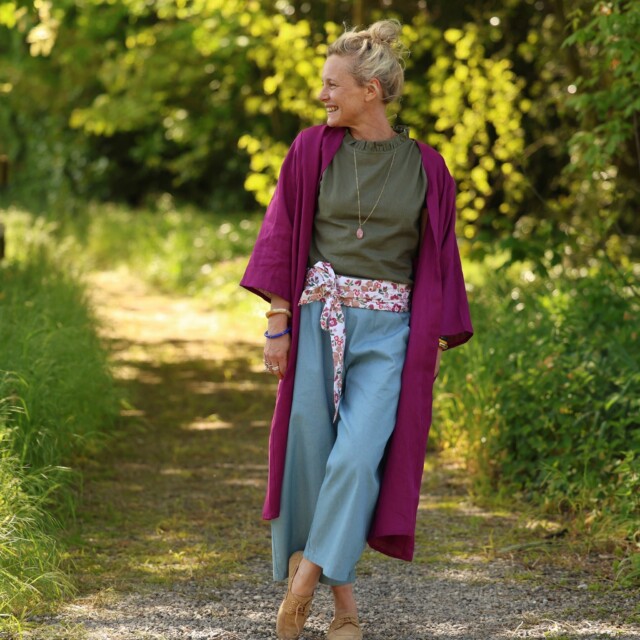 Meta SS25 - Calixte - Lin bougainvillier – Taille unique