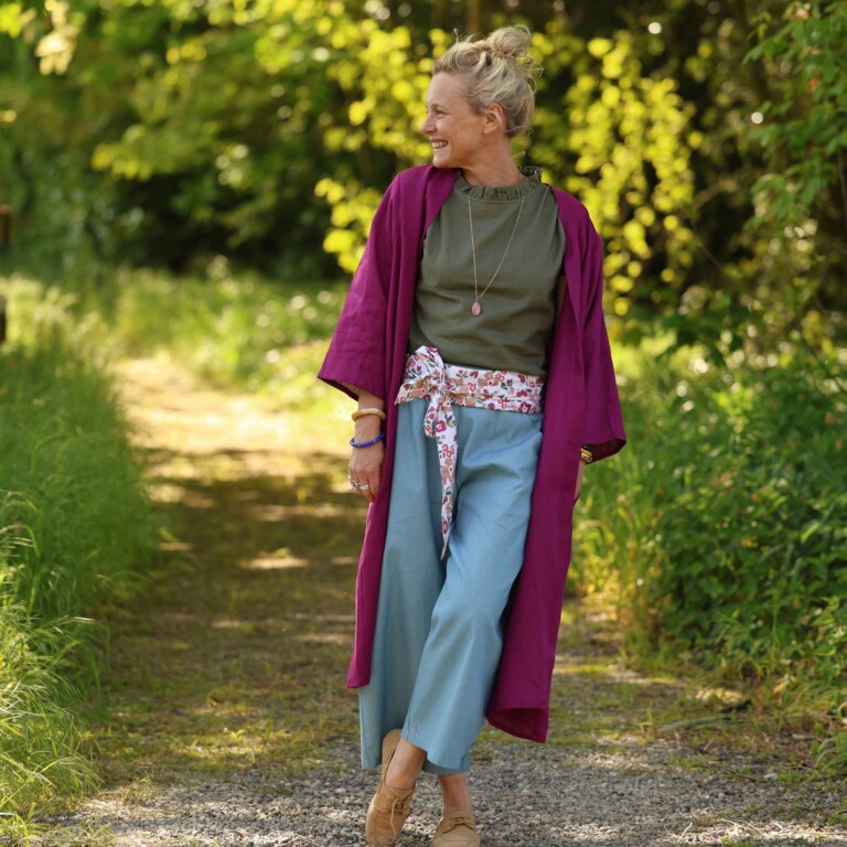 Meta SS25 - Calixte - Lin bougainvillier – Taille unique