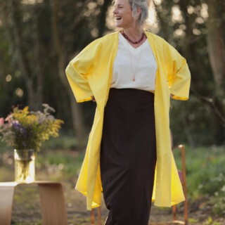 Calixte – Lin mimosa par la marque Quintessence Quintessence - Calixte – Lin mimosa