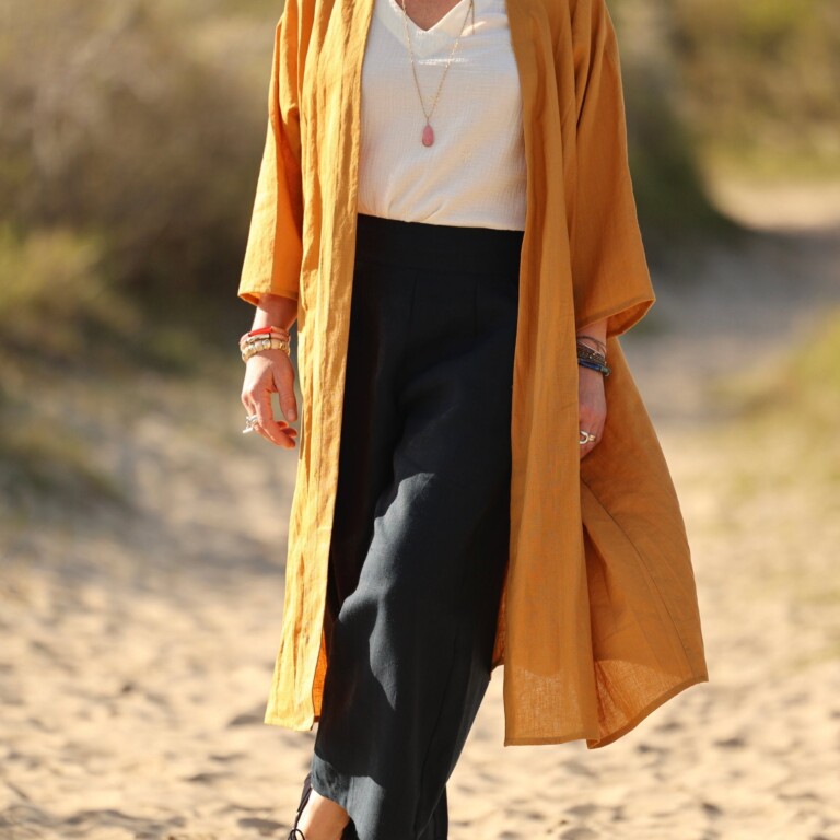Meta SS25 - Calixte - Lin ocre – Taille unique