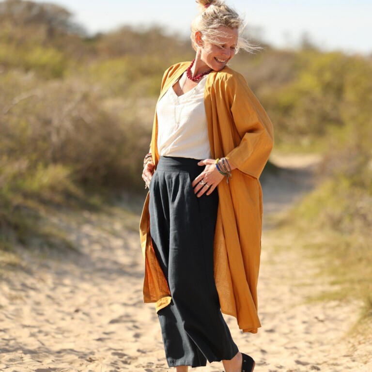 Meta SS25 - Calixte - Lin ocre – Taille unique