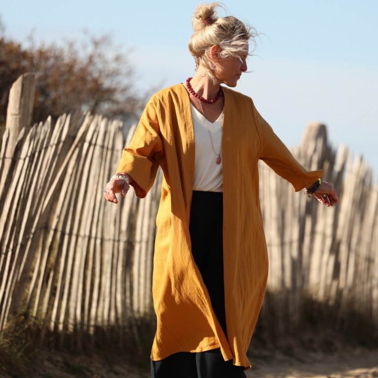 Meta SS25 - Calixte - Lin ocre – Taille unique