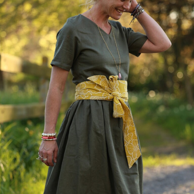 Quintessence - Ceinture Anita – Broderie bouton d'or