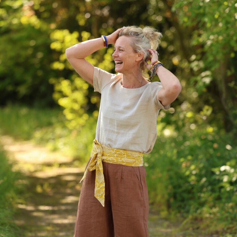 Quintessence - Ceinture Anita – Broderie bouton d'or