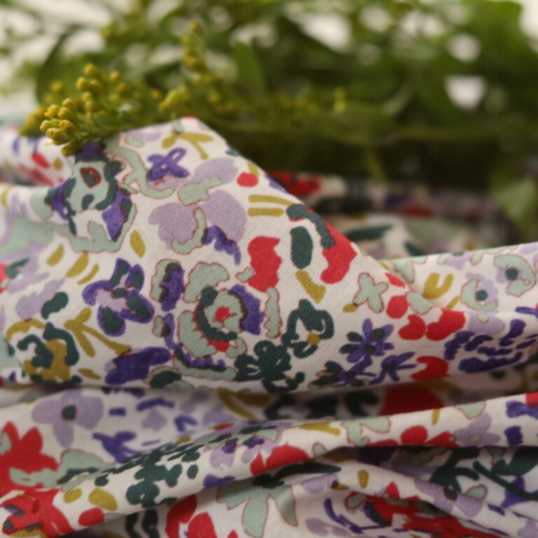 Quintessence - Ceinture Anita - Coton floral impressionniste