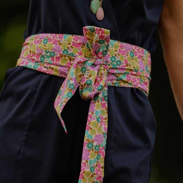 ceinture anita coton floral vintage 5759740 Quintessence - Ceinture Anita – Coton floral vintage