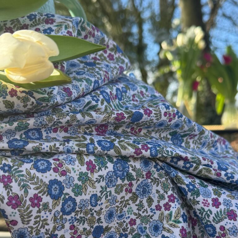 Quintessence - Ceinture Anita coton Printemps bleu