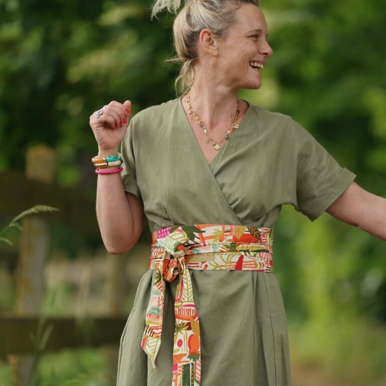 Quintessence - Ceinture Anita - verdure tropicale