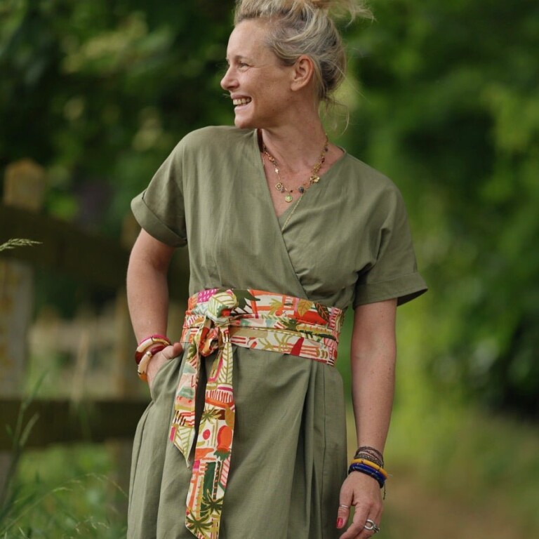 Quintessence - Ceinture Anita - verdure tropicale