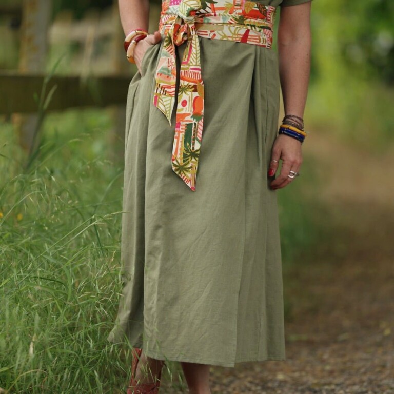 Quintessence - Ceinture Anita - verdure tropicale