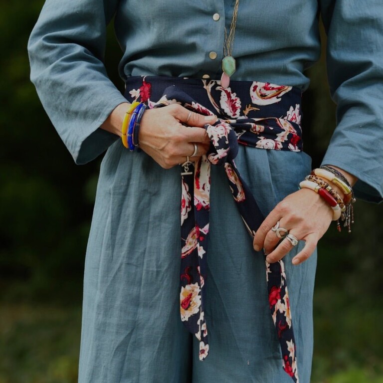 Quintessence - Ceinture Anita – viscose Solaria