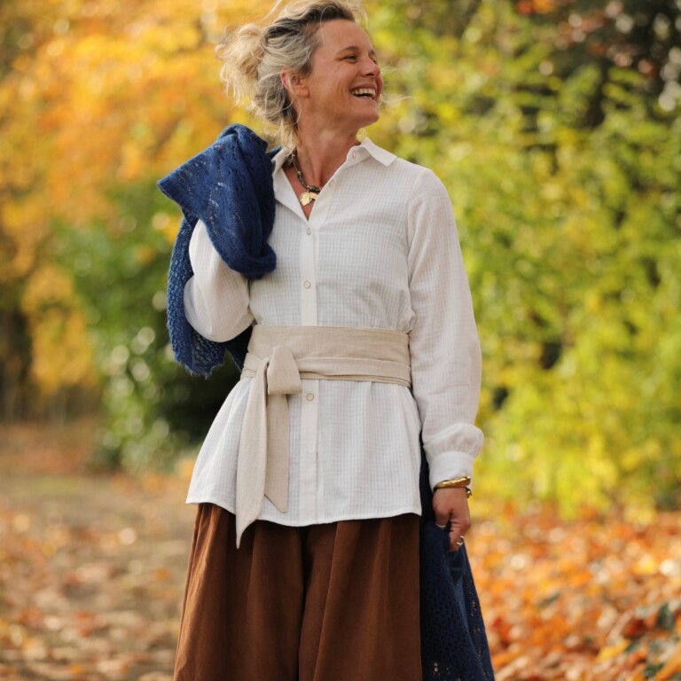 Quintessence - Ceinture Anita -viscose/lin ficelle