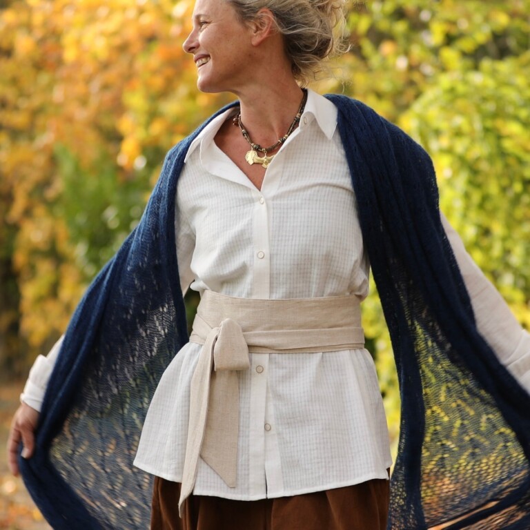 Quintessence - Ceinture Anita -viscose/lin ficelle