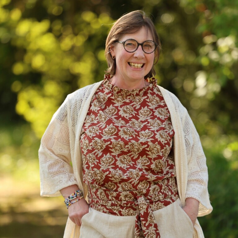 Quintessence - Ceinture Anita – Voile de coton hibiscus