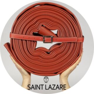Ceinture rouge brique – Louise par la marque SAINT LAZARE SAINT LAZARE - Ceinture rouge brique – Louise