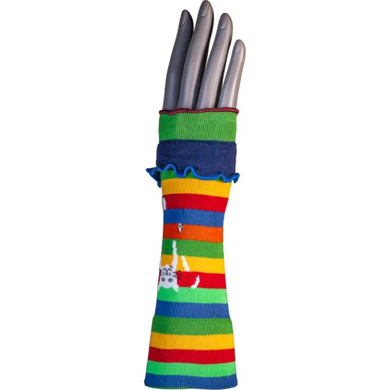 Chaussettes Coccinelle - Mitaines Chat Perché - version 2024 – Taille unique