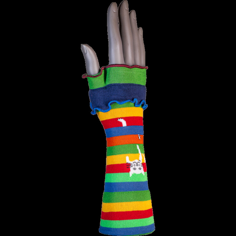 Chaussettes Coccinelle - Mitaines Chat Perché - version 2024 – Taille unique