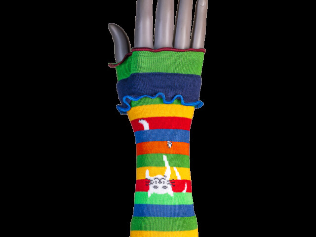 Chaussettes Coccinelle - Mitaines Chat Perché - version 2024 – Taille unique