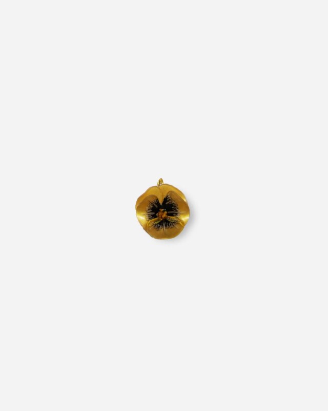 Ciléa Paris - Pendentif Pensée - Mini – Rouge / Je ne veux pas la chaîne
