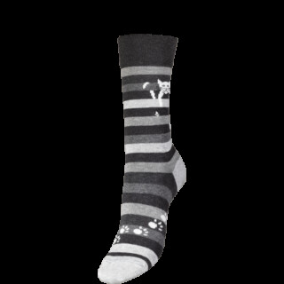 Chat Perché (petits pieds) par la marque Chaussettes Coccinelle Chaussettes Coccinelle - Chat Perché (petits pieds)